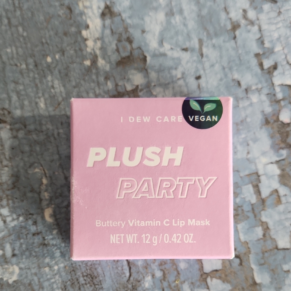 I Dew Care Plush Party Lip Mask - Soft Pink